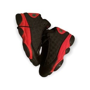Black and Red Jordans